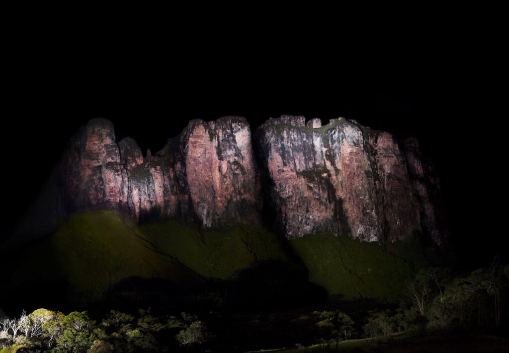 Acopan Tepuis, Venezuela, 2009. Digital C-print, Diasec face-mount, Dibond backing.