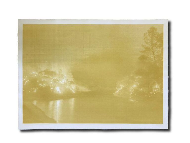 Disasters of Climate Change XVIII — The Water Burns Too (after Goya), 2021.