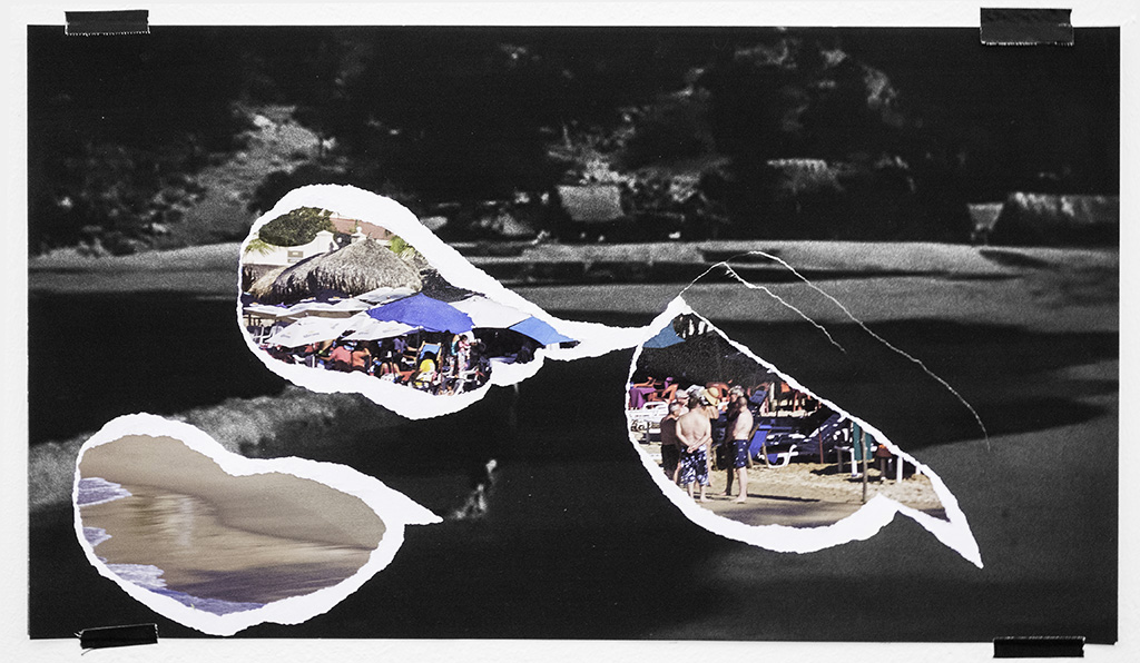 The Night of the Iguana Revisited, 2015. Collage
