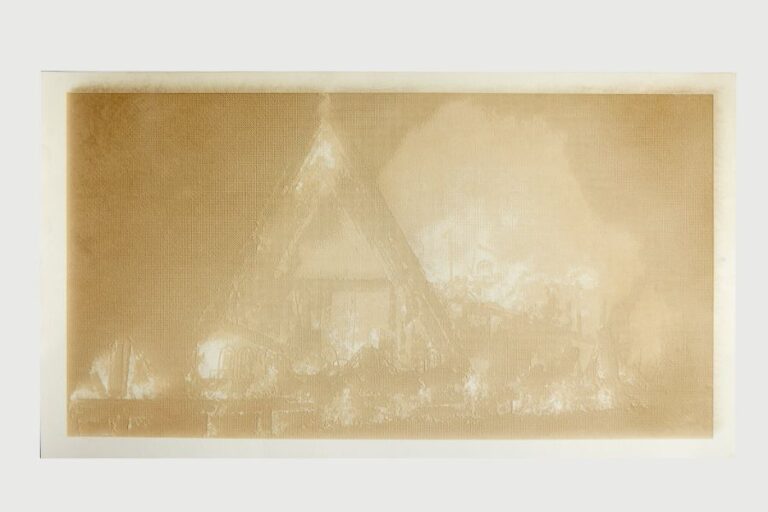 Disasters of Climate Change — Laser Prints California Wildfires 2019