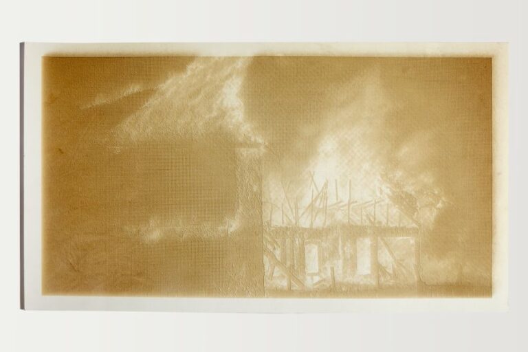 Disasters of Climate Change — Laser Prints California Wildfires 2019