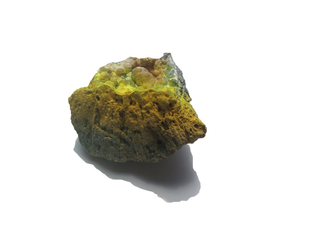 Objects of Unbelonging (fossilized coral), 2015. Airbrushed gradient.