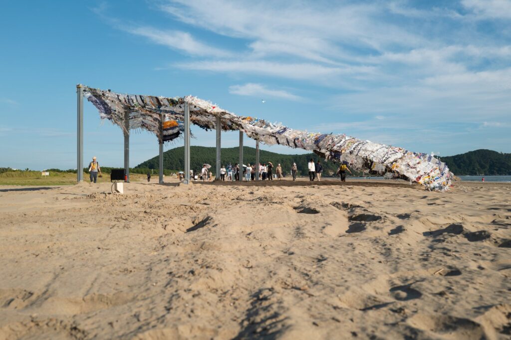 Making Something out of Nothing, Busan Biennale 2025 — Canopy Day Wide