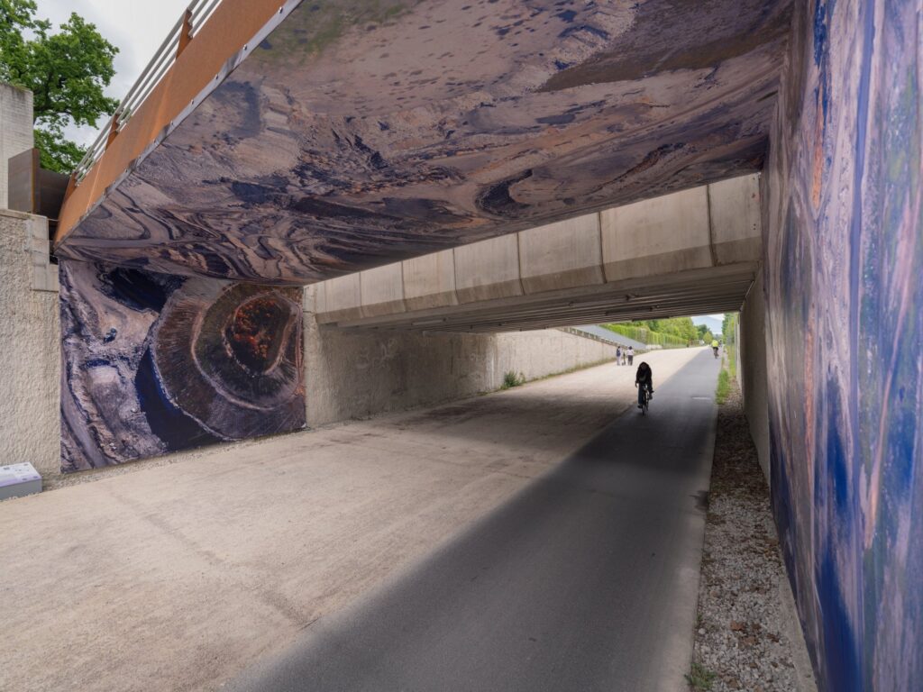 Voie Verte underpass, Geneva, 2026. Photo: Julien Gremaud.