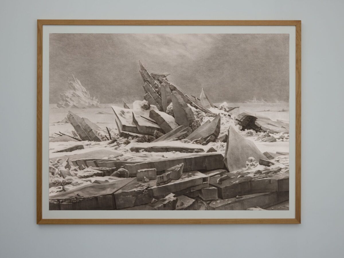 After the Sea of Ice (charcoal drawings)