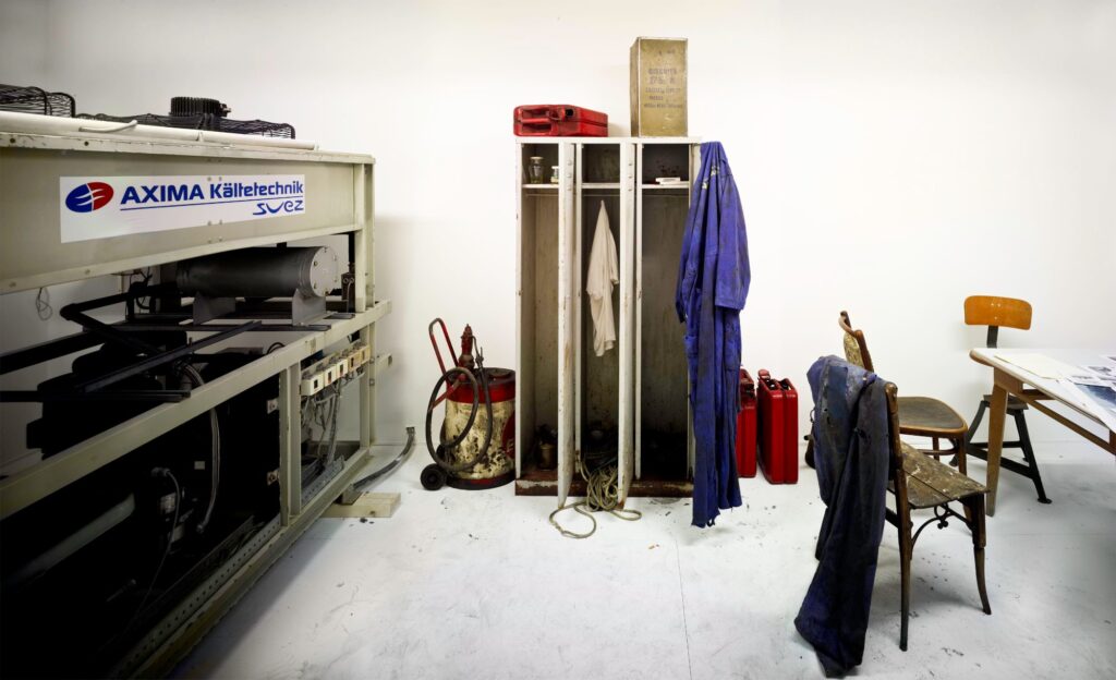 The Taste of Discovery, equipment room, Kunstraum Dornbirn, 2009.