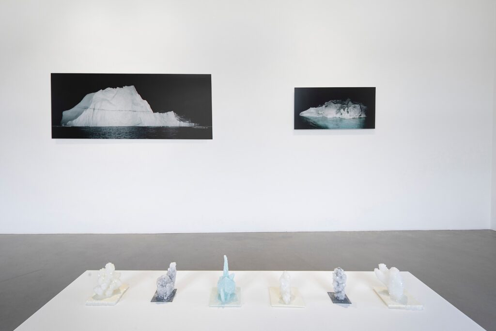 Mathias Kessler, Models for Future Cities, installation view, Bildraum Bodensee, Bregenz, 2024. Photo: Petra Rainer.