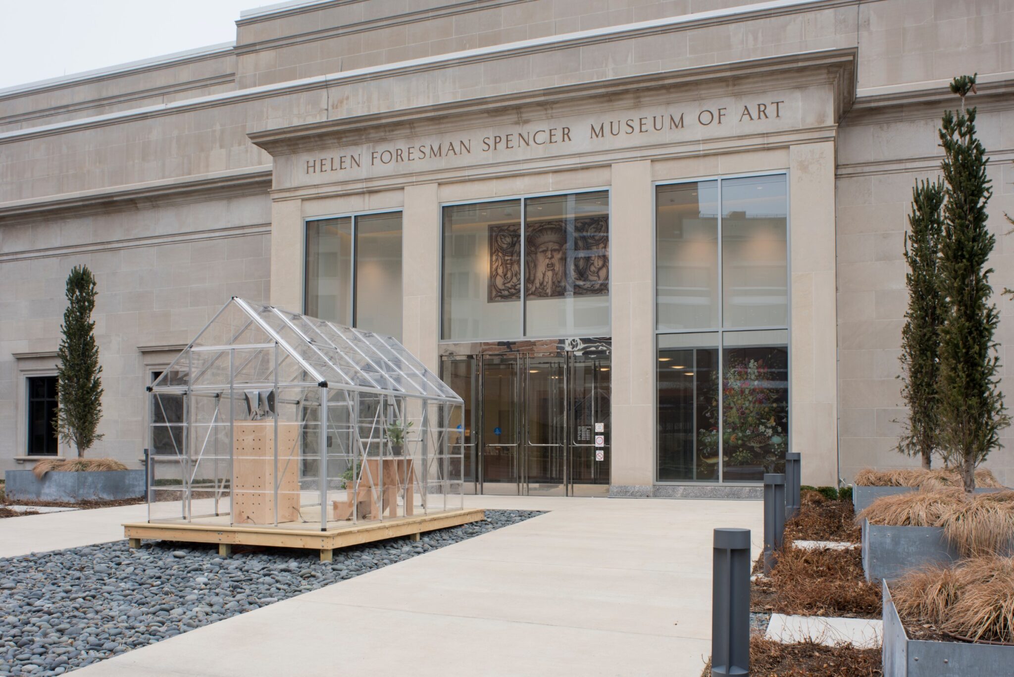 Mathias Kessler, After Nature, installation view, Spencer Museum of Art, Lawrence, Kansas, 2018.