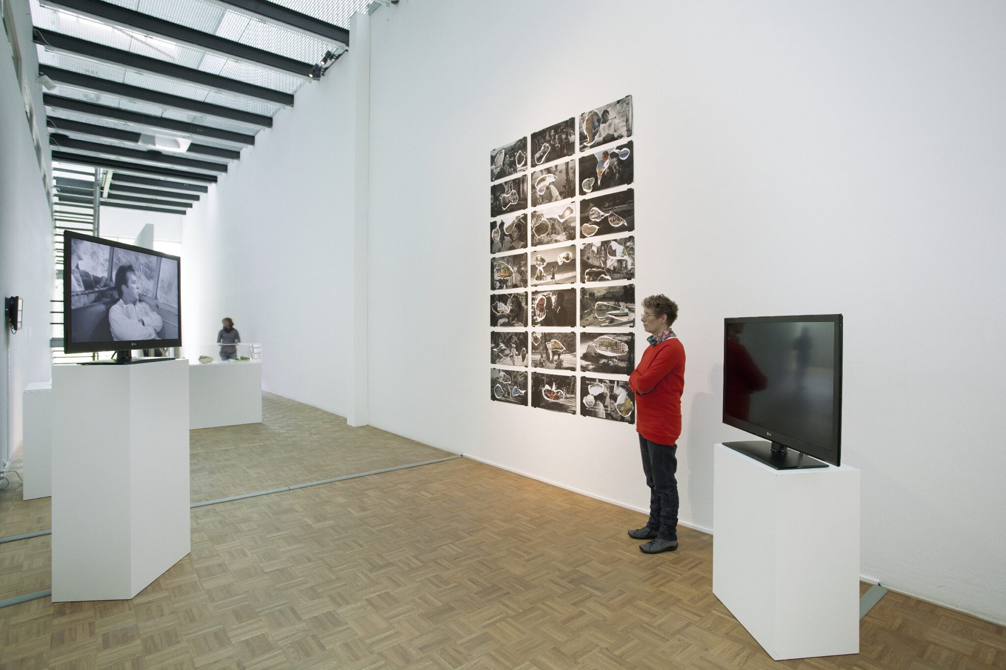 Mathias Kessler, The Night of the Iguana Revisited, installation view, Here and Now!, Kunsthal Rotterdam, 2015–16.