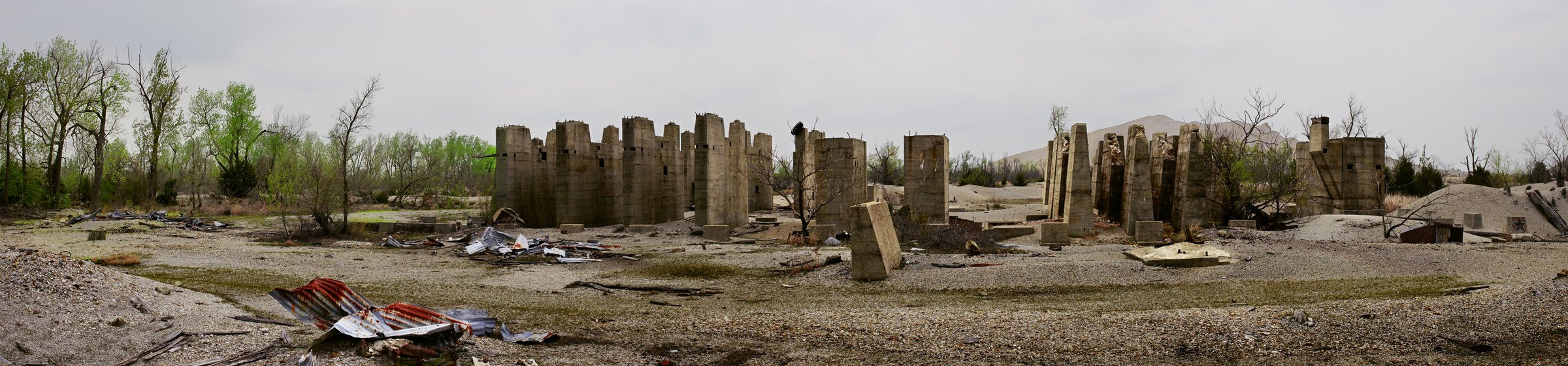 Picher 08, Oklahoma, c. 2011. Panoramic photograph.