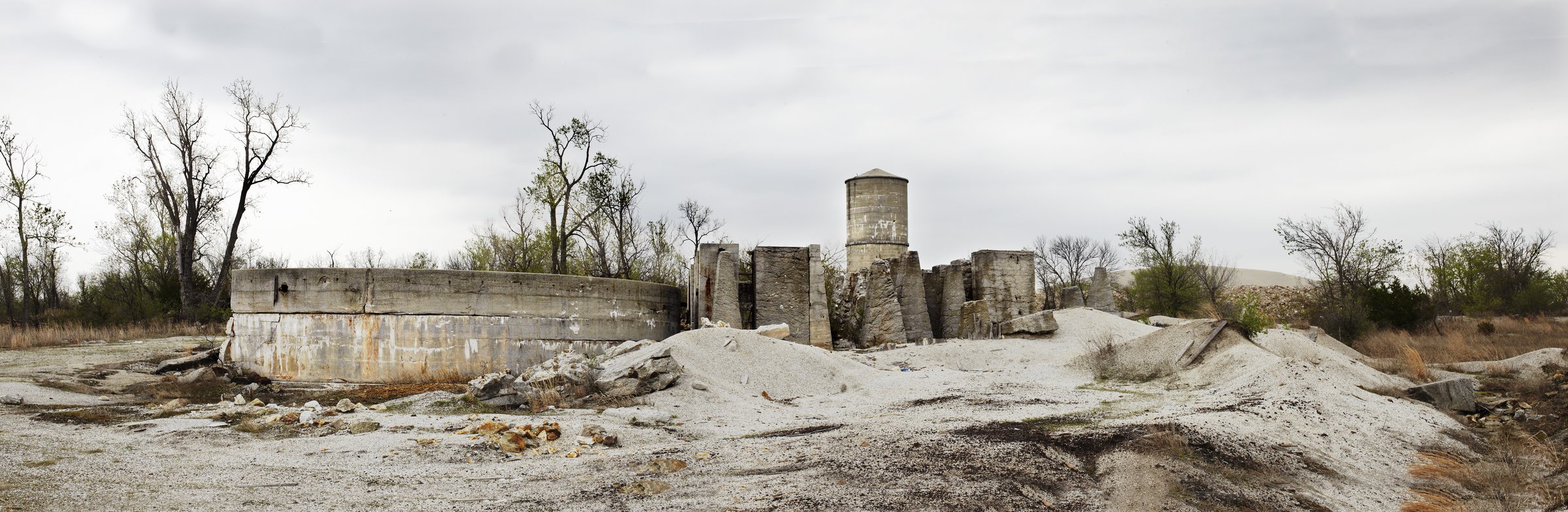 Picher 10, Oklahoma, c. 2011. Panoramic photograph.
