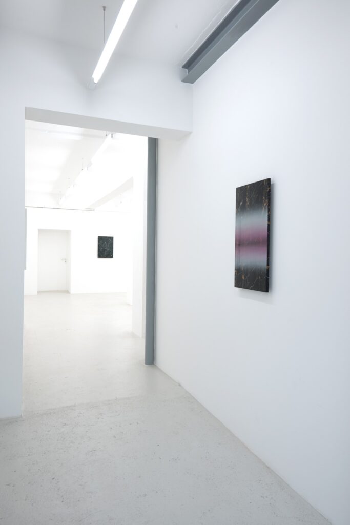 Mathias Kessler, Marble Works, installation view, Forever and Sunsmell, Galerie Heike Strelow, Frankfurt, 2019